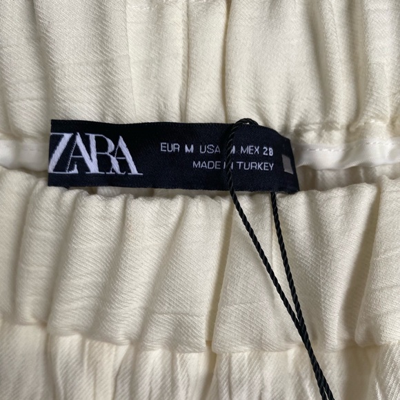 Zara | NWT Trouser Ribbed Pant with Leg Slit - Picture 3 of 7